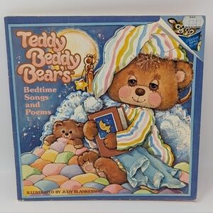 Teddy Beddy Bears Book Vintage 1984 Morgan Inc